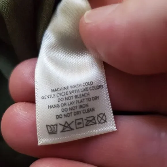 NEW! HAH | Velvet Stirrup Pants Leggings - size Small in Sage Green - Picture 16 of 16